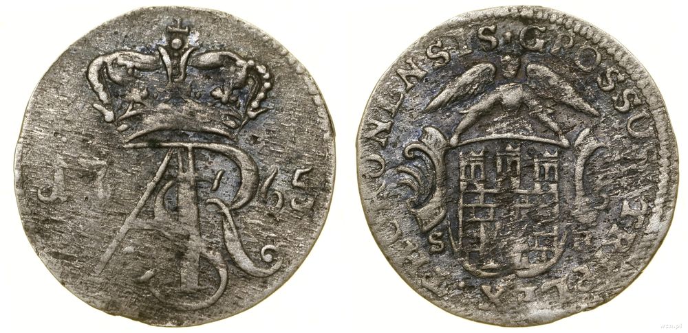 Polska, trojak, 1765