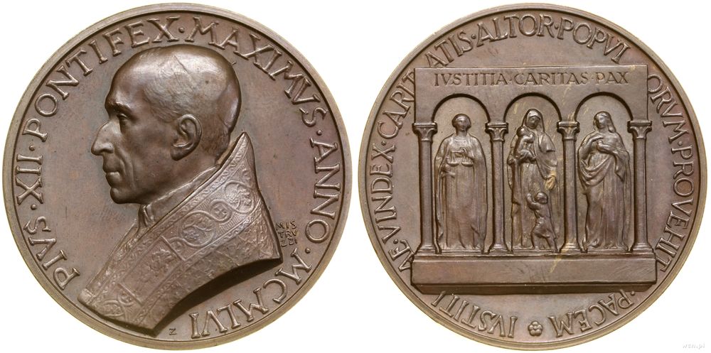 Watykan, 80. urodziny, 1956