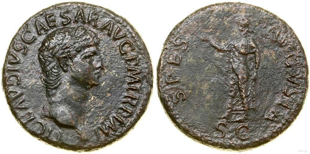 Cesarstwo Rzymskie, sesterc, (41–50)