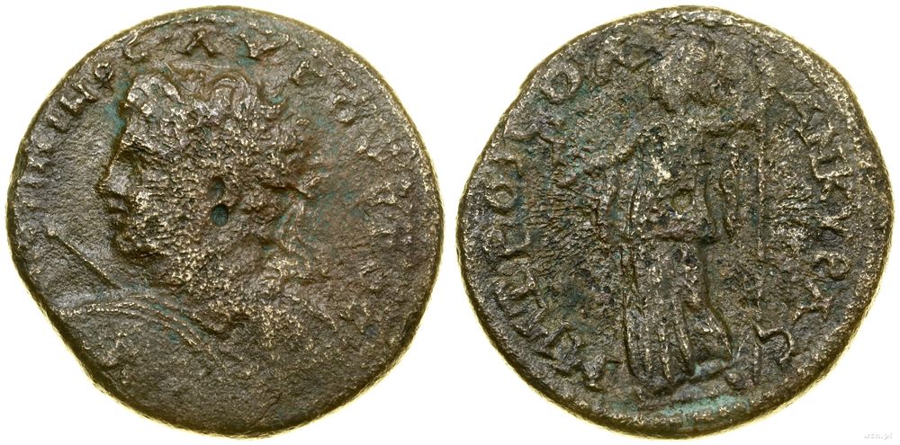 Rzym prowincjonalny, brąz, (198–217)