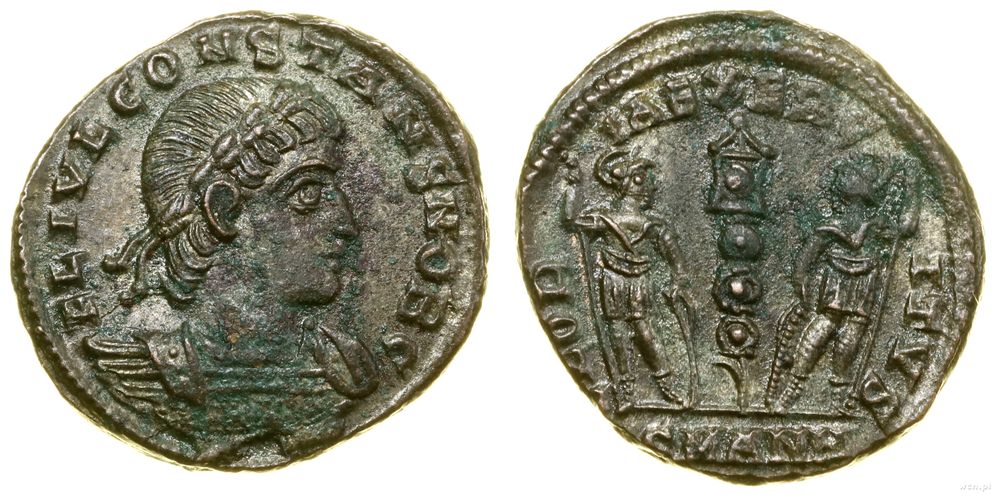 Cesarstwo Rzymskie, follis, (335–337)