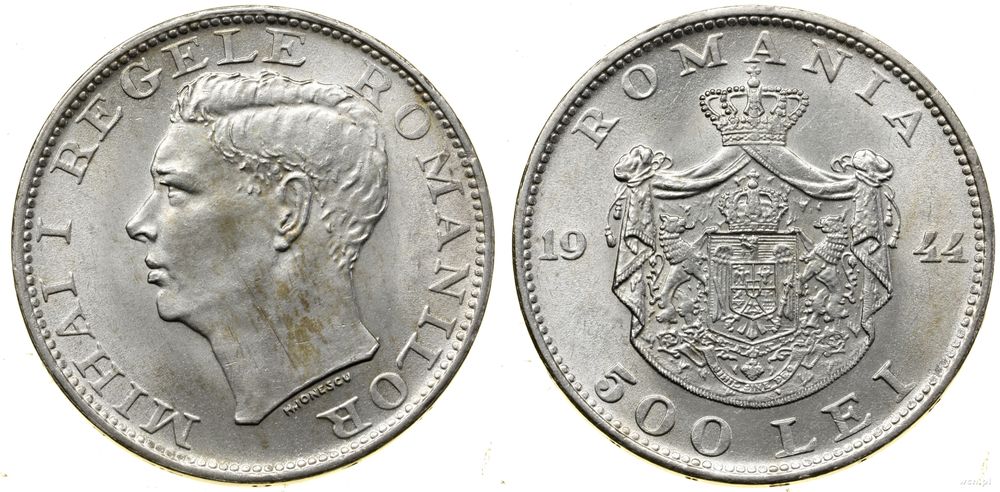Rumunia, 500 lejów, 1944