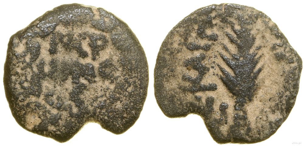 Rzym prowincjonalny, prutah, (58–59)