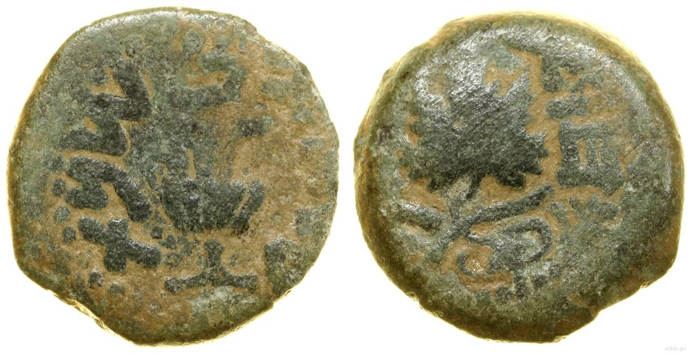 Rzym prowincjonalny, prutah, (66–70)