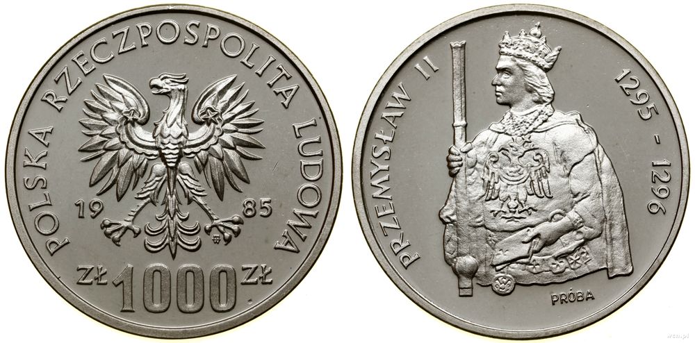 Polska, 1.000 złotych, 1985