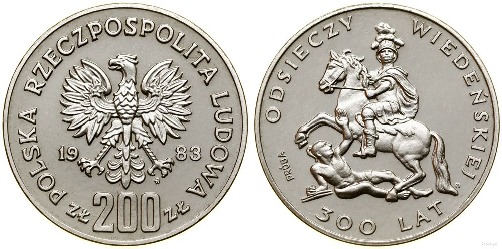 Polska, 200 złotych, 1983