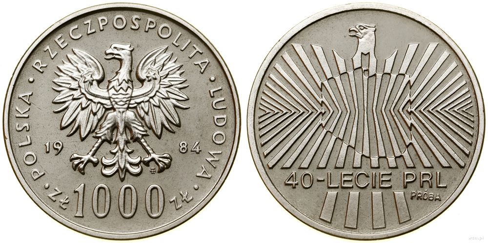 Polska, 1.000 złotych, 1984