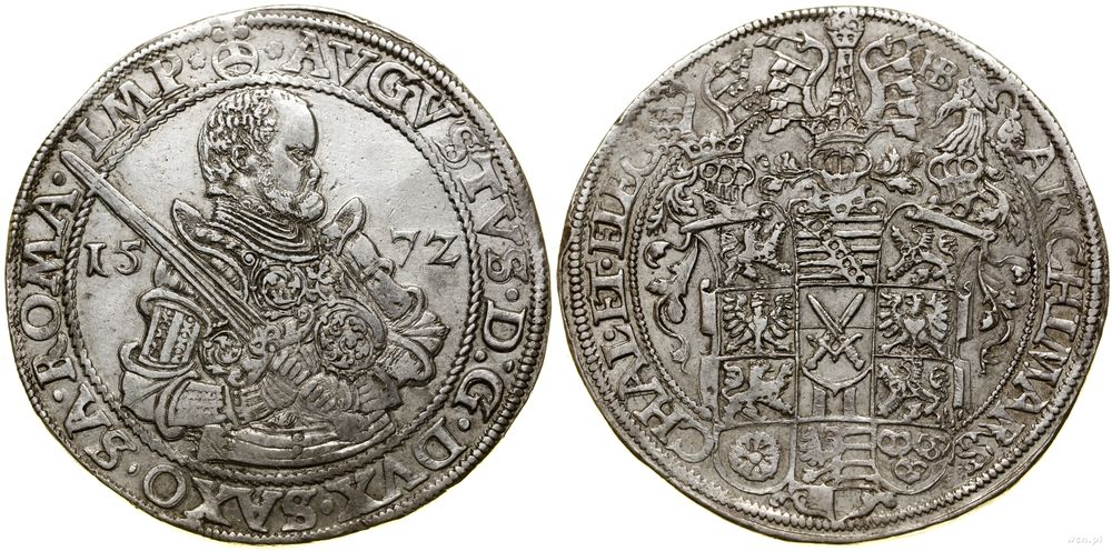 Niemcy, talar, 1572 HB