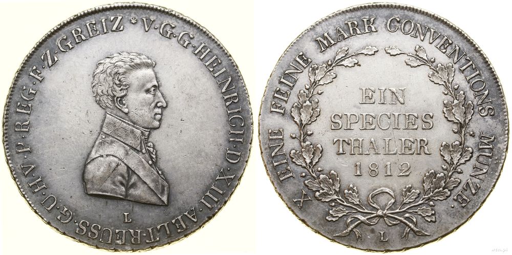 Niemcy, talar, 1812 L