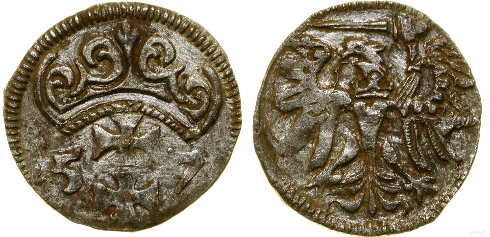 Polska, denar, 1557