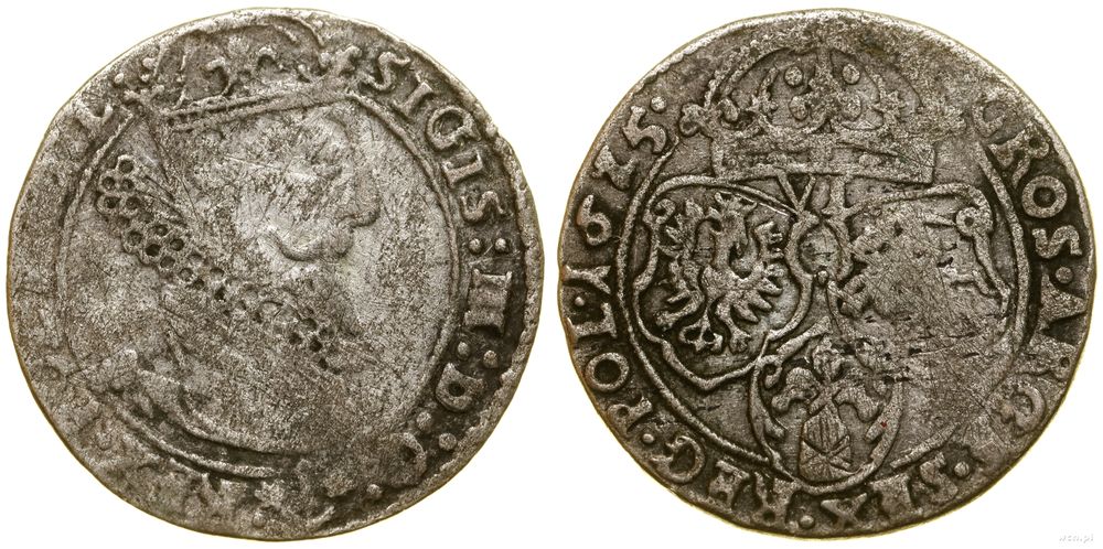 Polska, szóstak, 1625