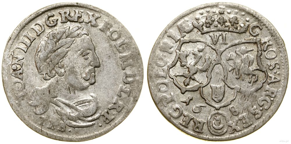 Polska, szóstak, 1682 (?)