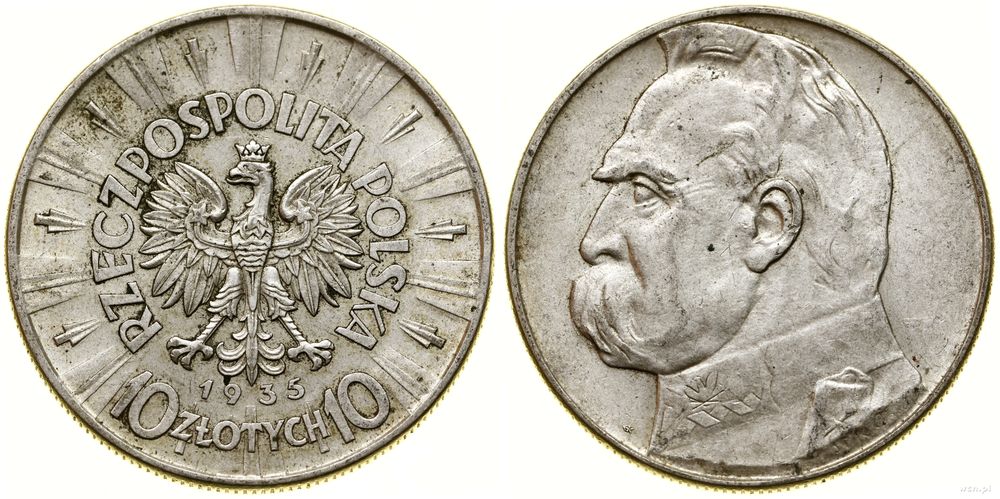 Polska, 10 złotych, 1935