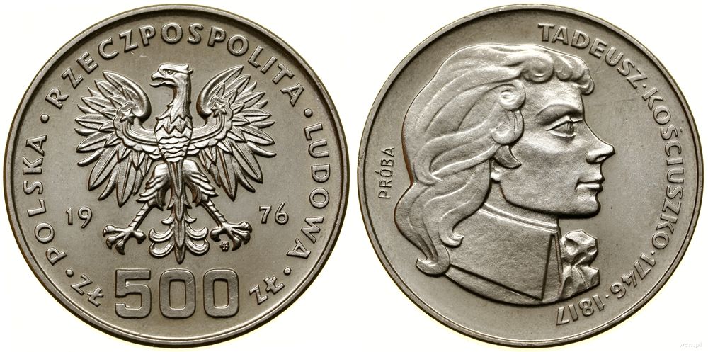 Polska, 500 złotych, 1976