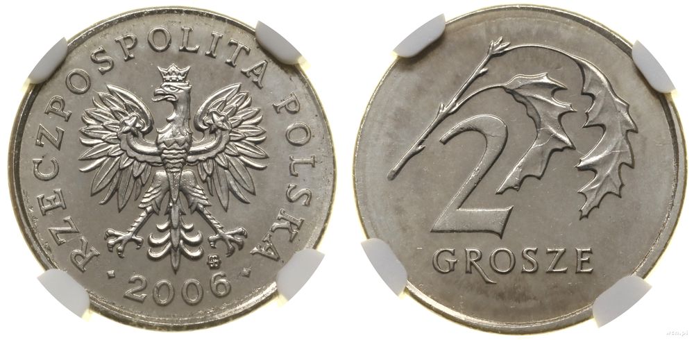 Polska, 2 grosze, 2006