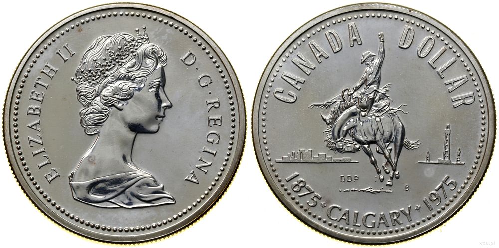 Kanada, 1 dolar, 1975