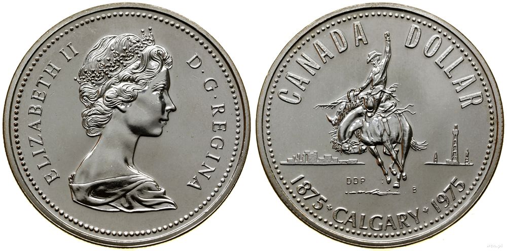 Kanada, 1 dolar, 1975