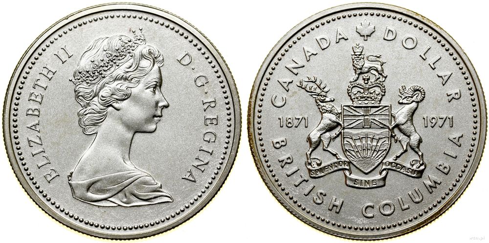 Kanada, 1 dolar, 1971