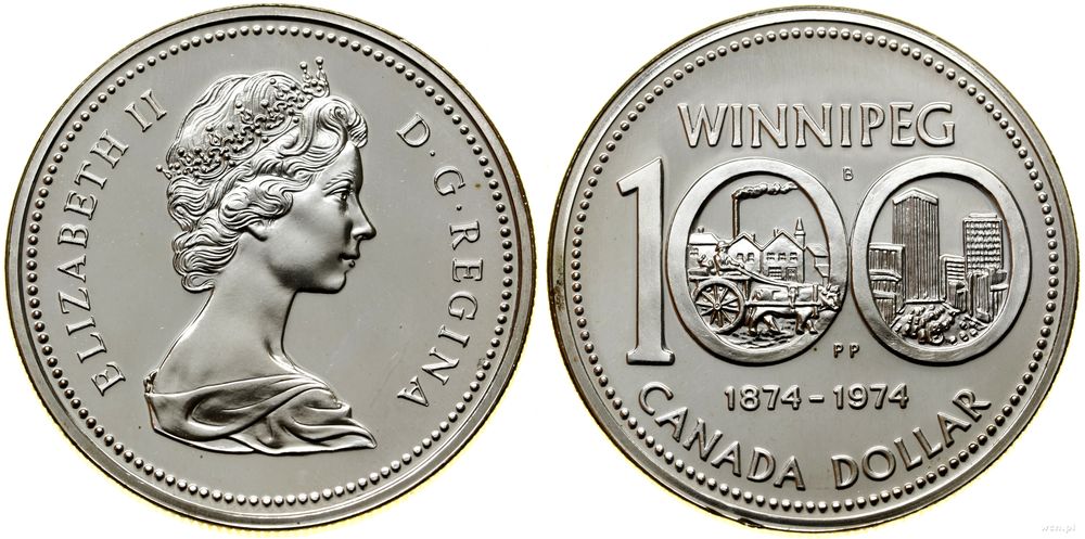 Kanada, 1 dolar, 1974