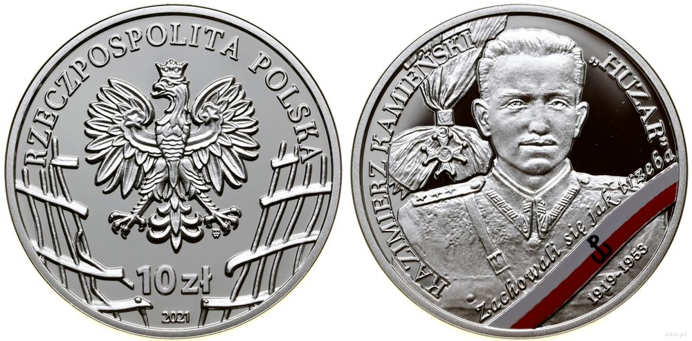 Polska, 10 złotych, 2021