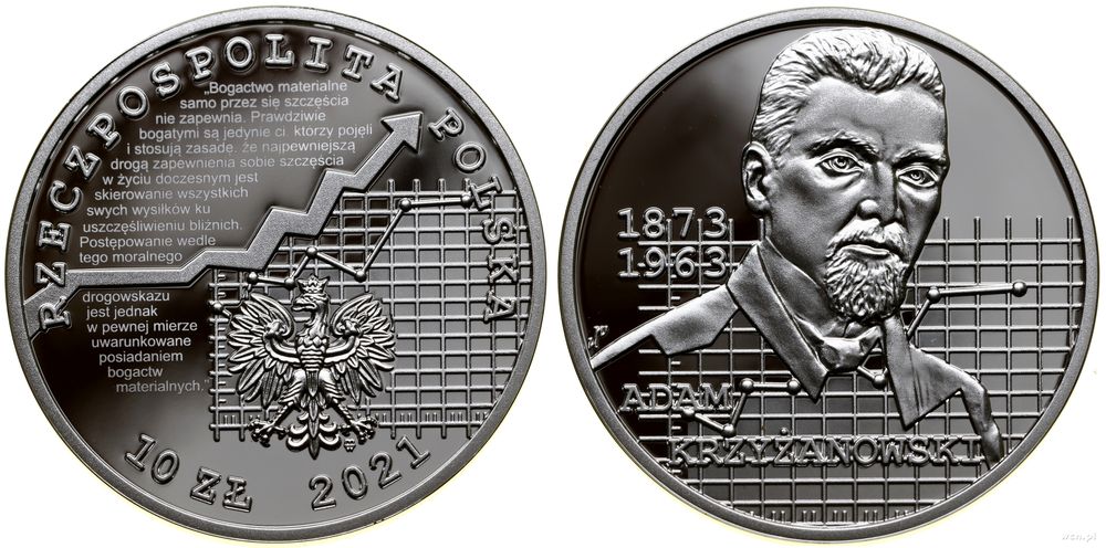 Polska, 10 złotych, 2021