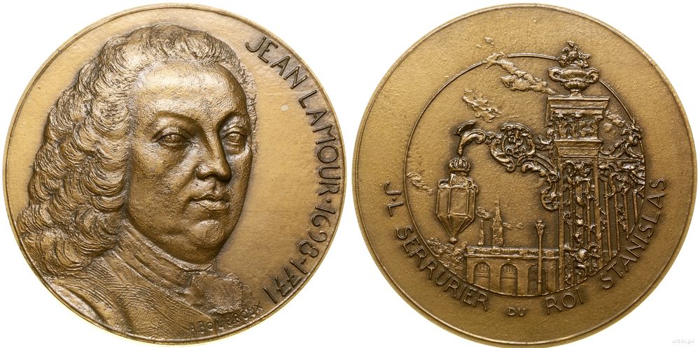 Francja, medal pamiątkowy, 1988