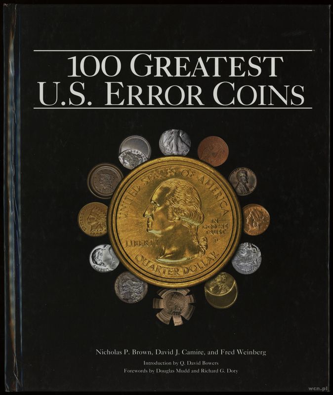 wydawnictwa zagraniczne, Brown Nicholas P., Camire David J., Weinberg Fred – 100 Greatest U.S. Erro..