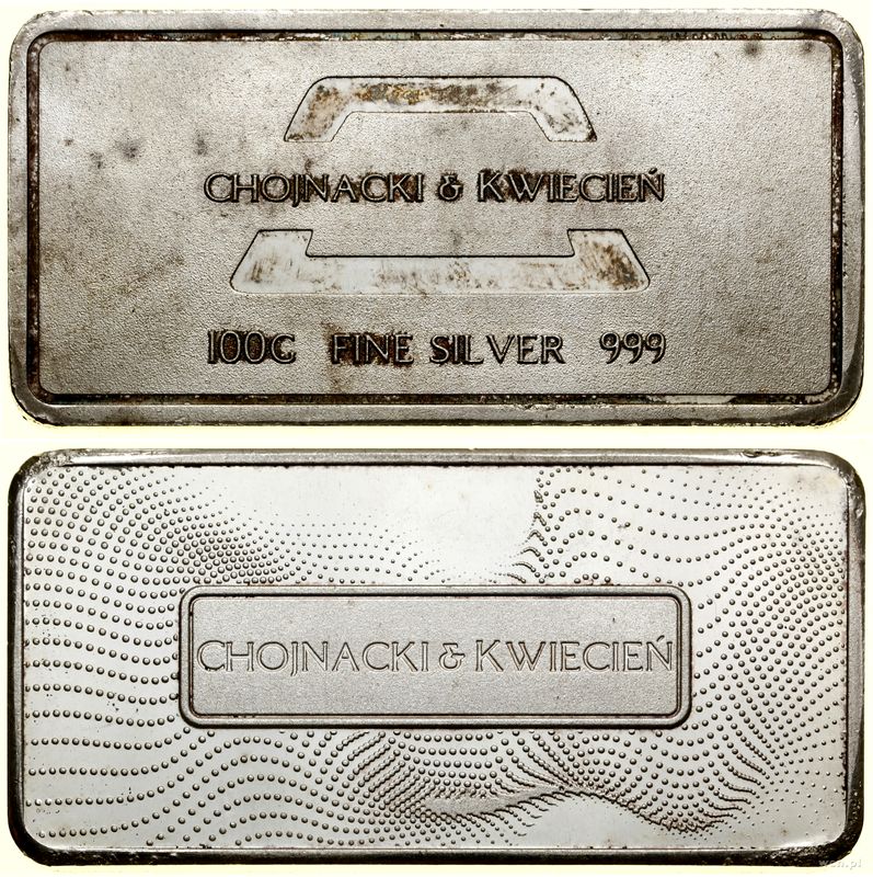 Polska, sztabka kolekcjonerska