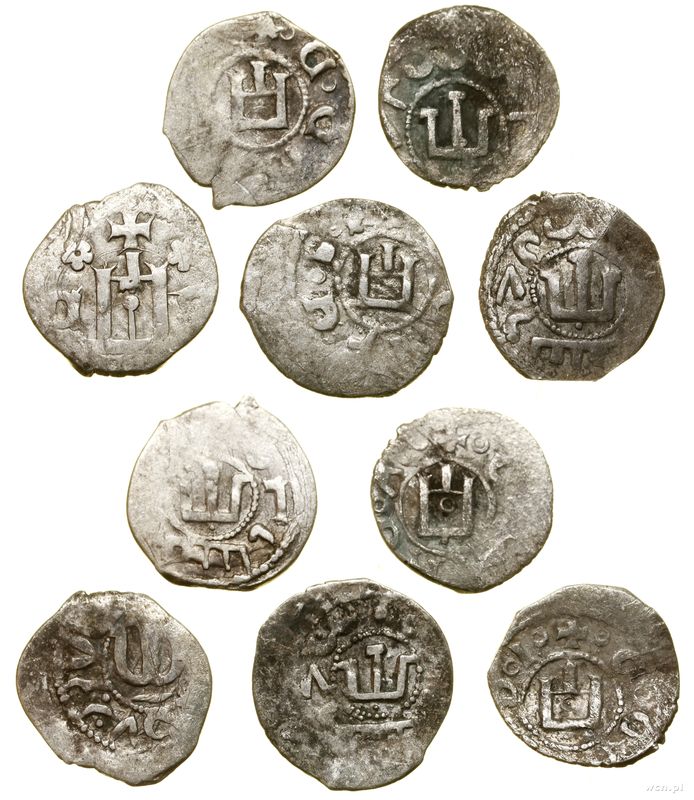 Tauryda, zestaw 5 x pieniądz, XV w.