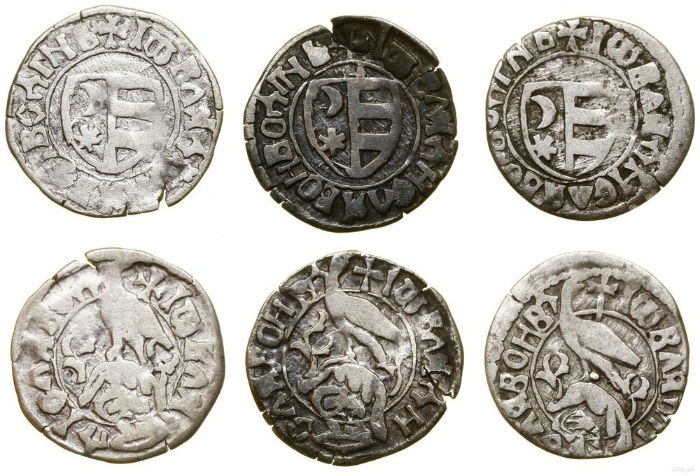 Hospodarstwo Wołoskie, zestaw 3 x dinar