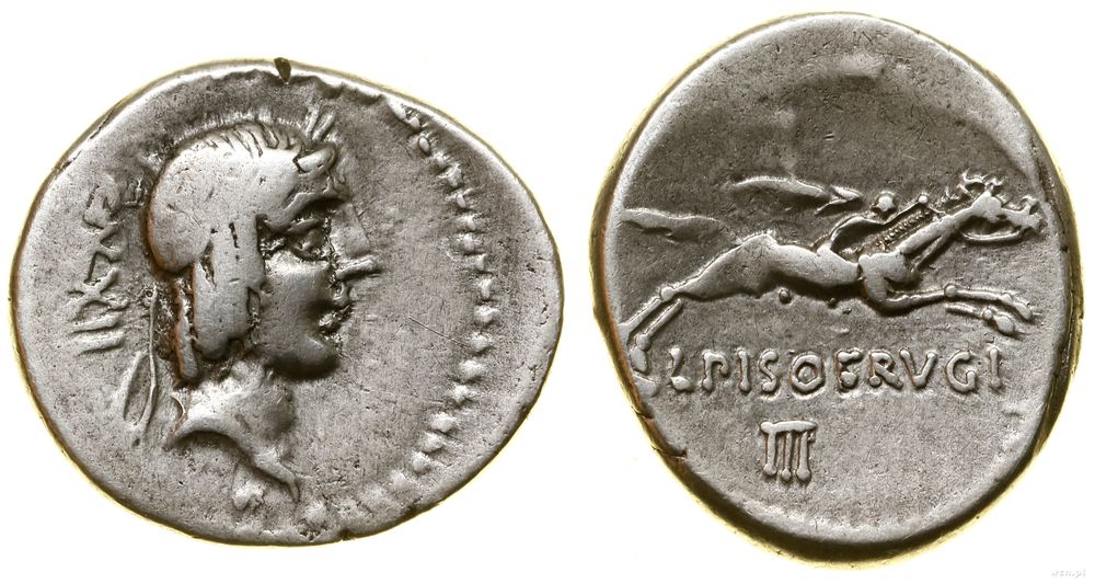 Republika Rzymska, denar, (90 pne)