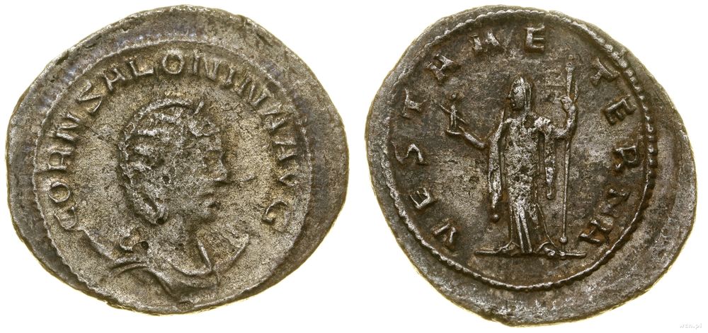 Cesarstwo Rzymskie, antoninian bilonowy, (255–256)