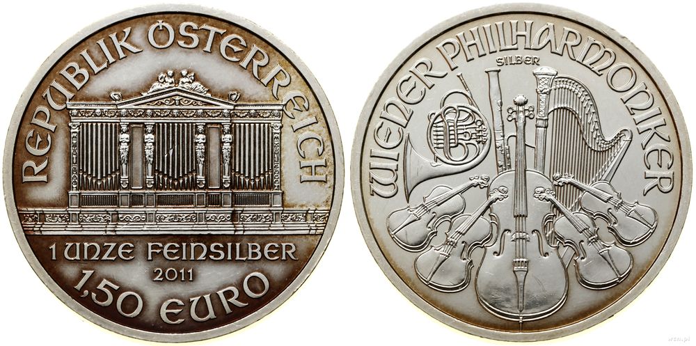 Austria, 1.50 euro, 2011