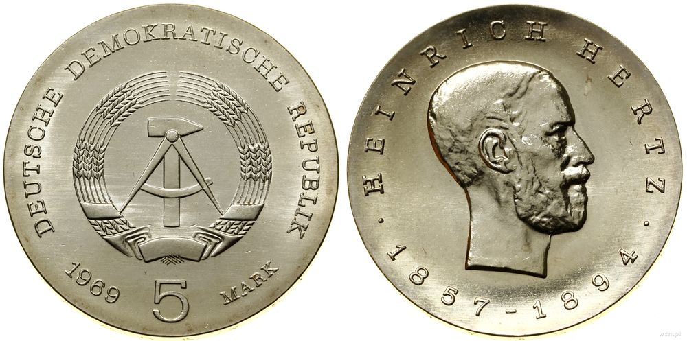 Niemcy, 5 marek, 1969