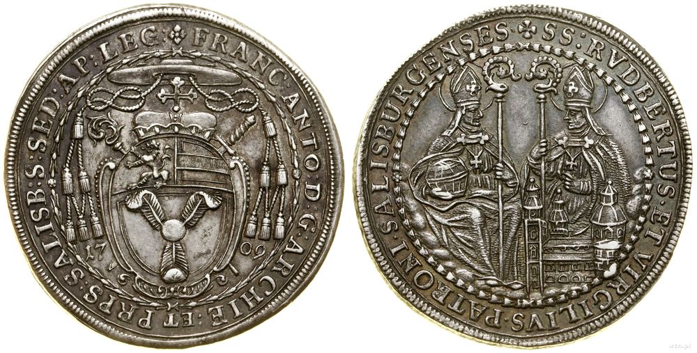 Austria, półtalar, 1709