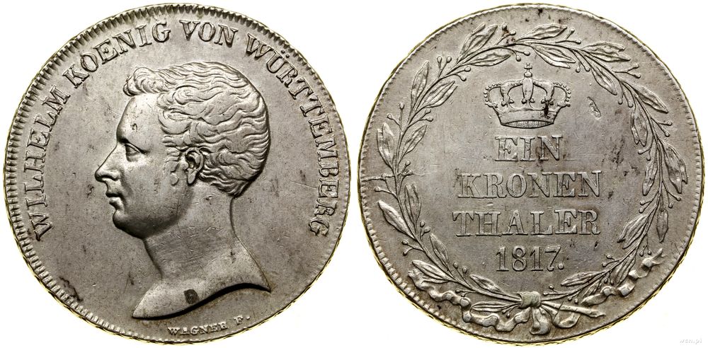 Niemcy, talar koronacyjny, 1817