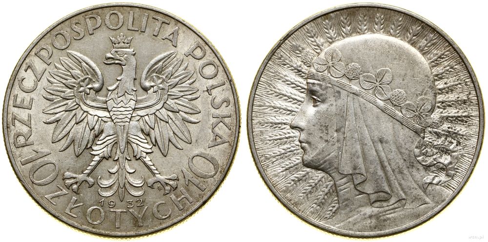 Polska, 10 złotych, 1932