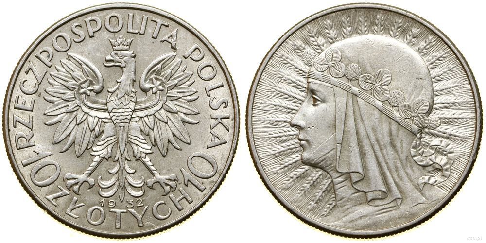 Polska, 10 złotych, 1932