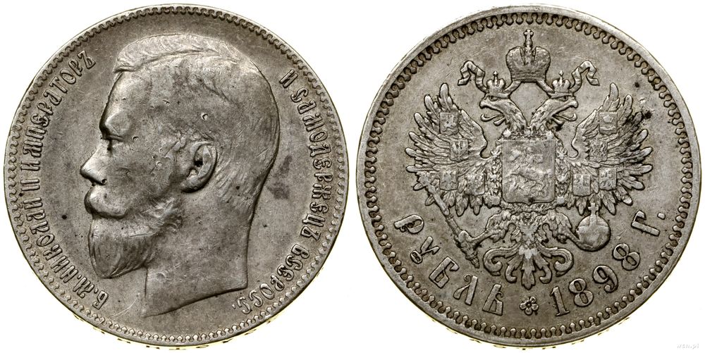 Rosja, rubel, 1898 ★★