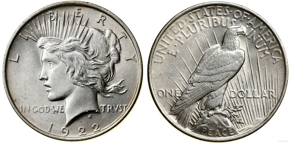 Stany Zjednoczone Ameryki (USA), 1 dolar, 1922