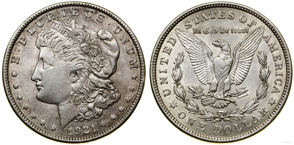 Stany Zjednoczone Ameryki (USA), 1 dolar, 1921