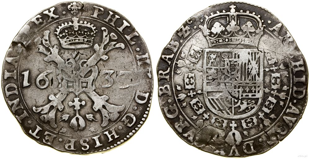 Niderlandy hiszpańskie, patagon, 1633