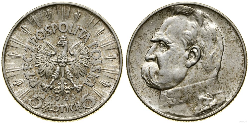 Polska, 5 złotych, 1935