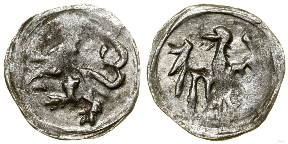 Śląsk, halerz na stopę wrocławską, (1457–1465)