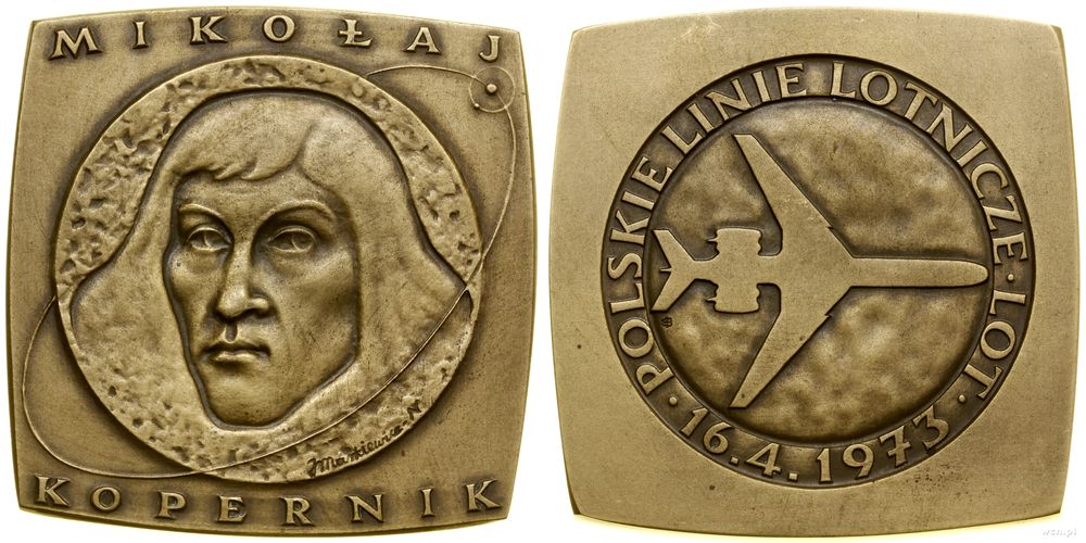 Polska, Mikołaj Kopernik – LOT, 1974