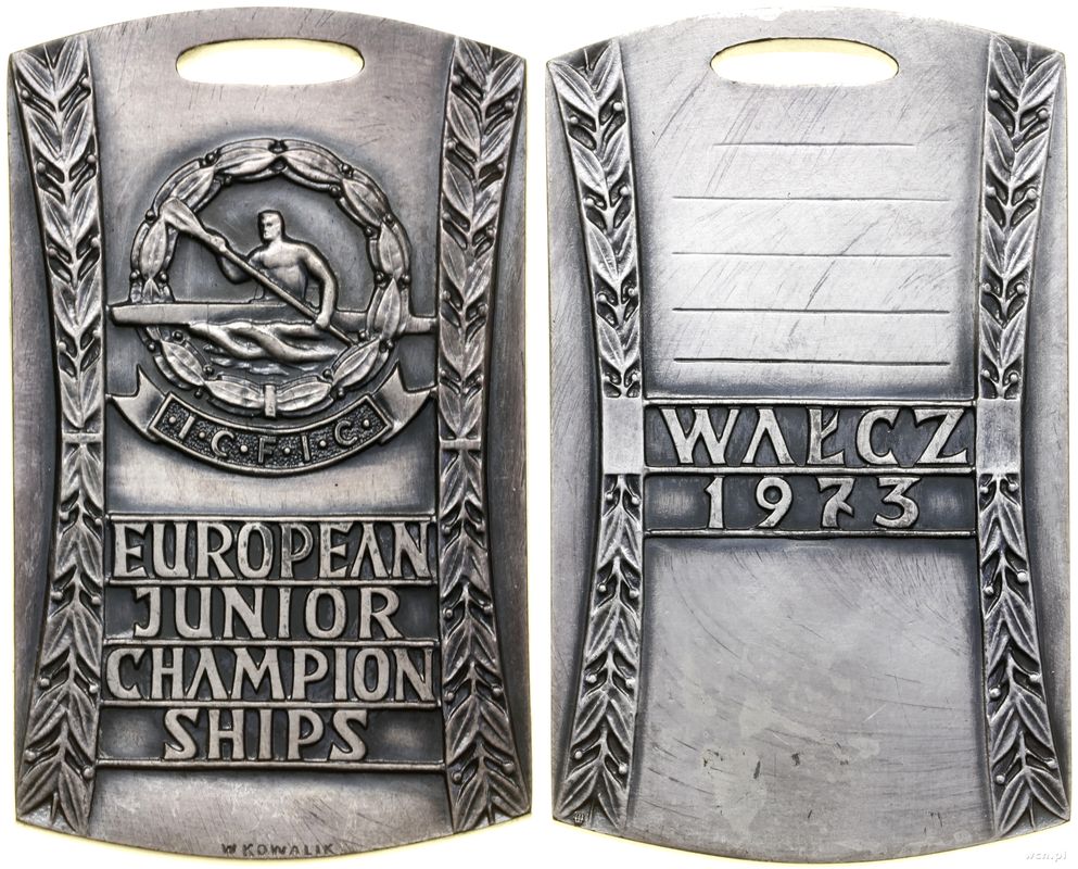 Polska, medal nagrodowy, 1973