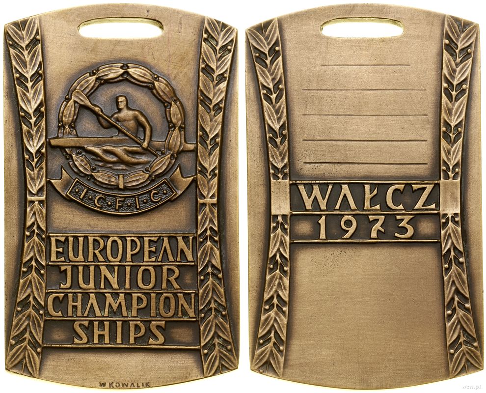 Polska, medal nagrodowy, 1973