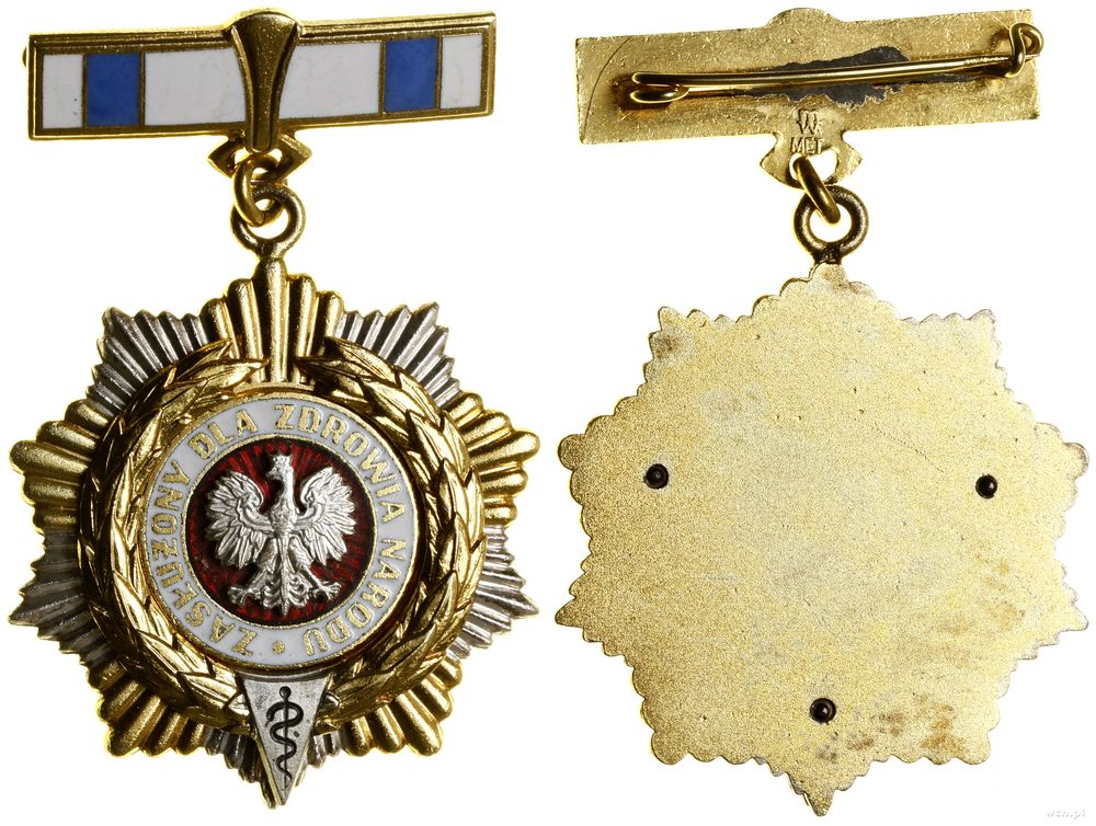 Polska, Odznaka tytułu honorowego „Zasłużony dla Zdrowia Narodu”, 1979–1992