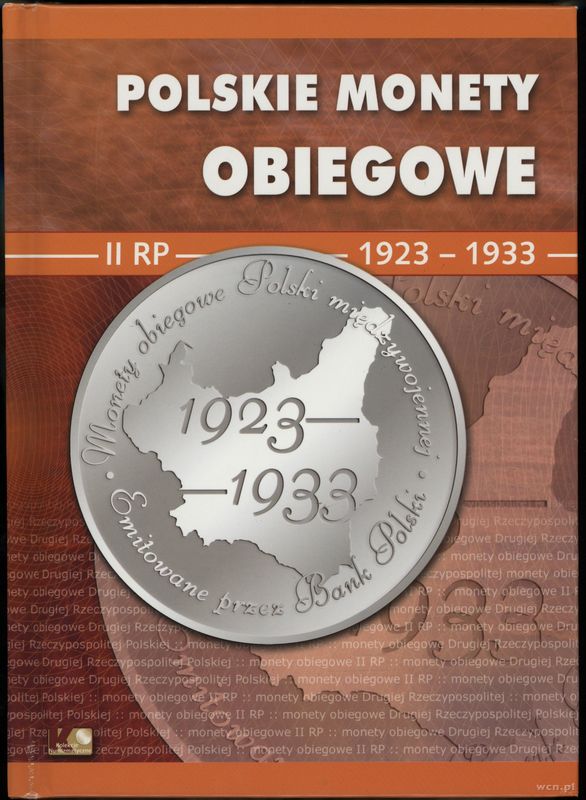 akcesoria numizmatyczne, klaser na Polskie Monety Obiegowe II RP (bez monet), 1923–1933
