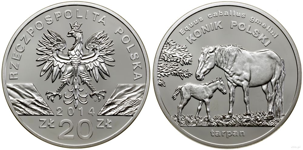 Polska, 20 złotych, 2014